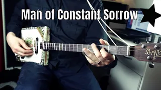 Man of Constant Sorrow Chords -  Cigar Box Guitar Blues.