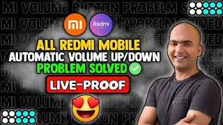 All Redmi Mobile Automatic Volume Up/Down Problem Solved