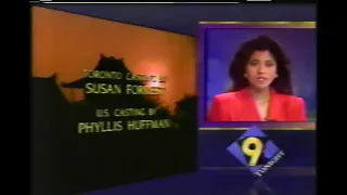 Kung Fu:The Legend Continues 1x03 Closing/KMSP newscast Promo on KMSP 9 (April 21,1993)