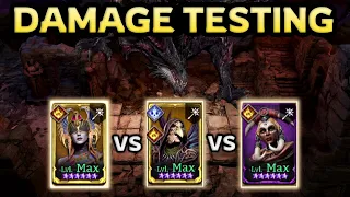 ANAI vs NOCTURNE vs IMANI 💥 Damage Testing ✤ Watcher of Realms