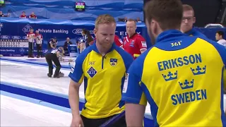 Draw to the button against 4 by Niklas Edin (WMCC 2016)