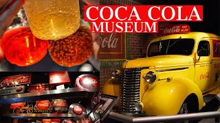 Coca Cola Museum Tour Video - Over 100 Flavors of Coke in the Tasting Room in Atlanta, Georgia!