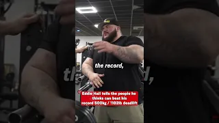 Eddie Hall Says Who Can Beat His 500kg Deadlift Record