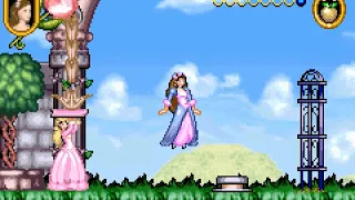 Barbie   The Princess and the Pauper Nintendo Game Boy Advance GBa Gbsp Gameboy sp Micro Demo Usa