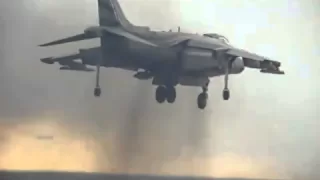 Harrier vertical takeoff