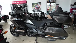 The new 2024 HONDA GOLDWING 1800 touring model walk around