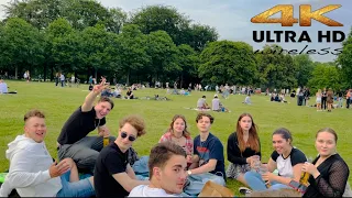 [4K HDR] Stadtpark Summer walking Tour The Biggest Park at Hamburg city Germany 🇩🇪 after Lockdown