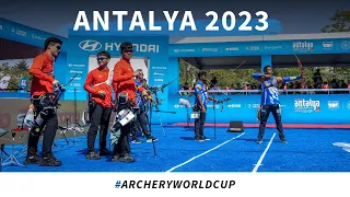 China v India – recurve men team gold | Antalya 2023 World Cup S1