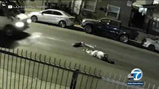 Video: Man severely injured after being dragged under van by hit-and-run driver in SoCal l ABC7