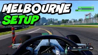 F1 2018 MELBOURNE HOTLAP + SETUP (1:19.313)