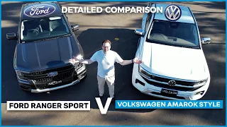 Ultimate Comparison: Volkswagen Amarok Style vs. Ford Ranger Sport! 🚙💥