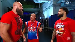 Braun Strowman saluda a Kurt Angle en su cumpleaños - WWE Smackdown 09/12/2022 (En Español)