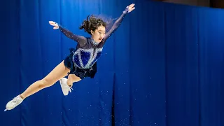 “Can’t Help Falling in Love”. 🖤♠️ Ting Cui performs to Tommee Profitt, Elvis at Patriot Ice Center