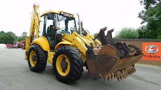 NEW HOLLAND LB115 BACK HOE LOADER DIGGER