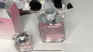 Versace bright crystal and mini unboxing