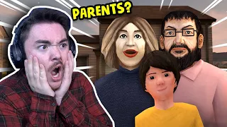 J’S PARENTS CAME BACK!? | Ice Scream 3 Animations Reaction