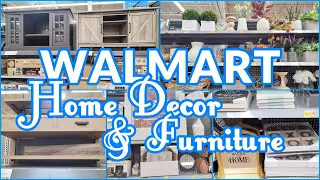WALMART HOME DECOR AND FURNITURE SHOP WITH ME NEW FINDS! 2024