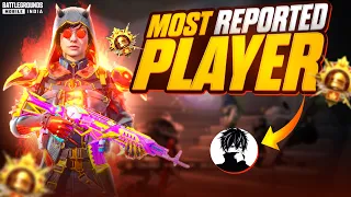 MOST REPORTED PLAYER of BGMI 🔥 Dominating Conqueror Rank Push Lobby | Battlegrounds Mobile India
