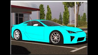 drawing a Lexus LFA