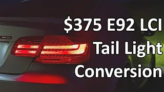 DEPO LCI E92 LED Tail Light Review and Installation