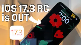 iOS 17.3 RC Is Out | Ready For Release | New Wallpaper!