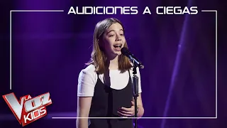 Cecilia García  - 'When I was your man' | Blind auditions | The Voice Kids Antena 3 2023