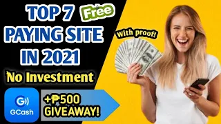 TOP 7 PAYING SITE WITH PROOF OF PAYMENT 2021 | + ₱500 GIVEAWAY!