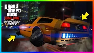 ГТА 5 Онлайн: Покупаем и прокачиваем Imponte Deluxo (Back To The Future DeLorean)!!!