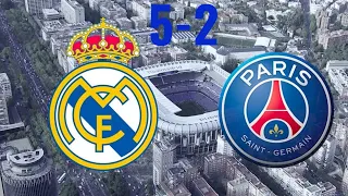 Real Madrid vs PSG 5-2, UCL  2017/18  Round of 16 - All Goals and Highlights