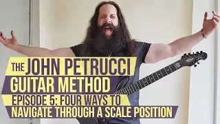 The John Petrucci Guitar Method  -  Episode 5: 4 Different Ways to Navigate a Scale Position