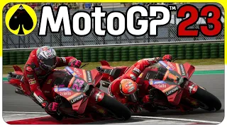 MotoGP 23 - Intense FIGHT with Pecco!! My first Gameplay