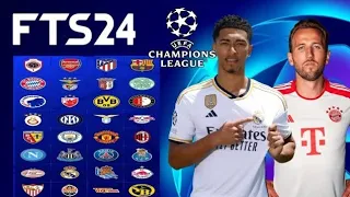 FTS 24 MOD UEFA CHAMPIONS LEAGUE 2023/24 LINK IN MEDIAFIRE [300MB]