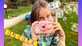 Bubble camera фотоаппарат свинка! Огромные мыльные пузыри, Водные бомбочки!!!