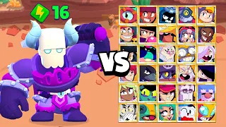 Boss Frank VS All Brawlers & Brawl Stars Boss Brawler