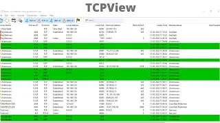 TCPView for Windows - Sysinternals #tcpview #windows #Microsoft