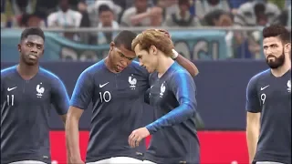 PES 2019 DEMO Gameplay: France VS Argentina