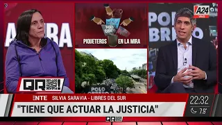 MOVIMIENTOS SOCIALES, COMEDORES Y ALLANAMIENTOS - Silvia Saravia: "Esto es una operación política"