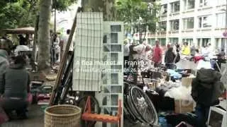 旅する鈴木253:A flea market in Frankfurt @Germany