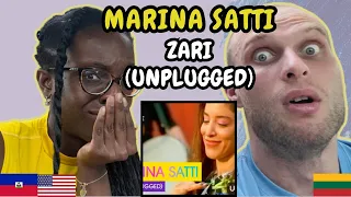 REACTION TO Marina Satti - ZARI (Unplugged) | FIRST TIME WATCHING