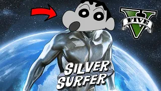 SHINCHAN Become SILVER SURFER In GTA 5 ! | IamBolt Gaming