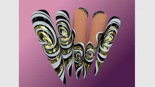 𝙃𝙮𝙥𝙣𝙤𝙩𝙞𝙘 𝘿𝙧𝙚𝙖𝙢𝙨 Chrome Nail Art Tutorial