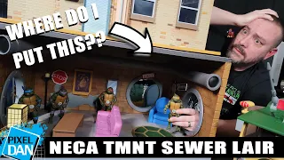 Is the NECA TMNT Sewer Lair Playset better than the original!?