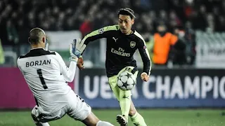 Mesut Ozil INCREDIBLE goal vs Ludogorets