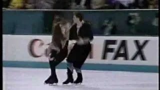 Marina Klimova-Sergei Ponomarenko FD 1992 World Figure Skating Championships