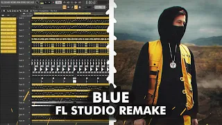 Alan Walker & Ina Wroldsen - Blue (Fl Studio Remake)