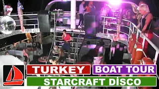 Турция Аланья / Пенная дискотека на яхте / STARCRAFT BOAT