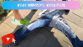 Így tudsz kézi habosítót csinálni egy olcsó kerti permetezőből