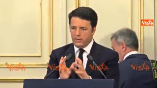 RENZI A NAPOLI: LA PARTITA PIU' DIFFICILE L'HO GIOCATA IN TRASFERTA