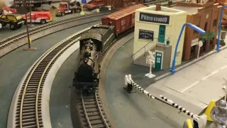 Spring Steam At Pikesville Junction Model Railroad