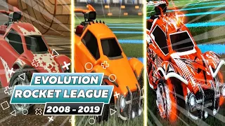 Evolution Of Rocket League Games Graphic And Gameplay From 2008 To 2019